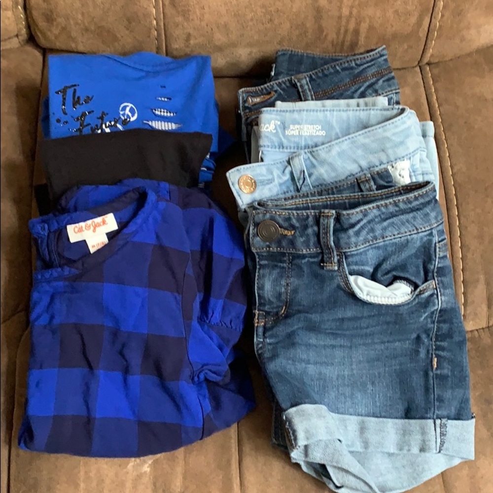 Girls size 8 clothing bundle